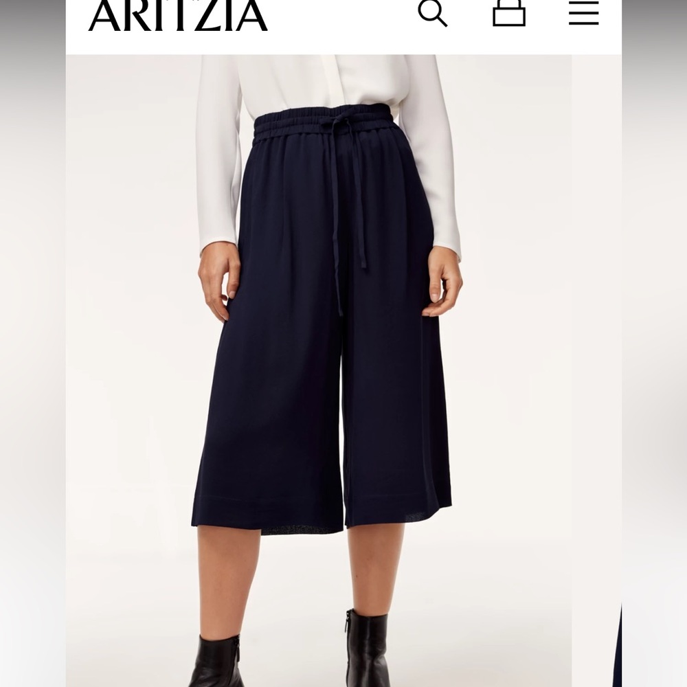 Babaton luiz culottes in black